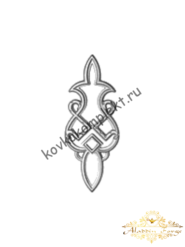 Декоративный кованый элемент (арт. 3683)