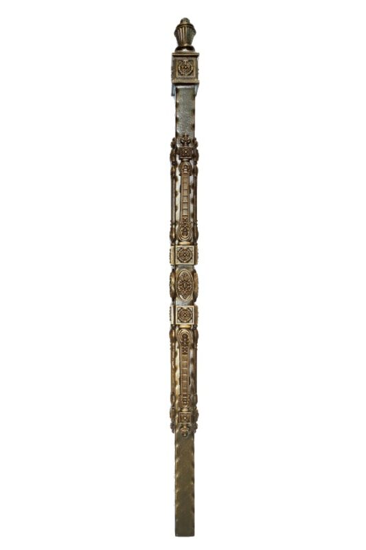 Столб кованый для перил 7 х 130 см (арт. 1529)